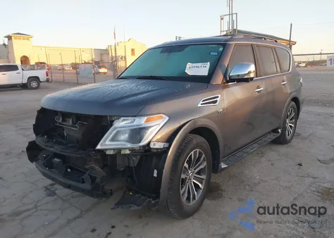 2020 Nissan Armada Sl 2Wd from USA, damaged, VIN JN8AY2ND8LX015821